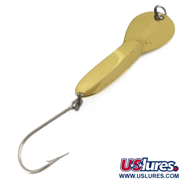 Cucharilla Luhr Jensen Loco Lite, Oro, 9g, Anzuelo Simple, #9700