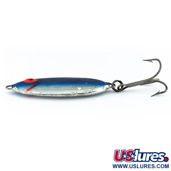 Bomber Slab Spoon Cucharilla, Azul Metálico, 35g, Jigging, #9706