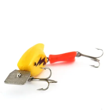 Atlantic Lures Flashtail Señuelo, Amarillo, 9g, Sinking, #9709