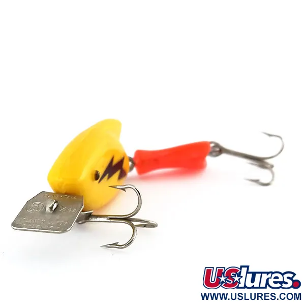 Atlantic Lures Flashtail Señuelo, Amarillo, 9g, Sinking, #9709