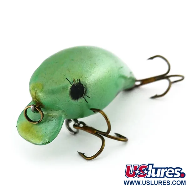 Mann's Baby 1-Minus Crankbait, Verde/Negro, 7g, Flotante, #9711