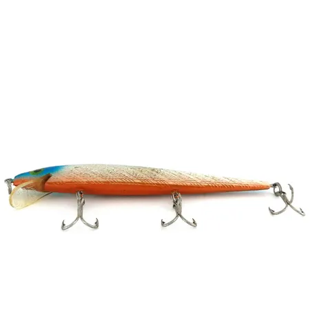 Rebel Floating Minnow F12 Señuelo, Azul Metálico, 9g, Flotante, #9712