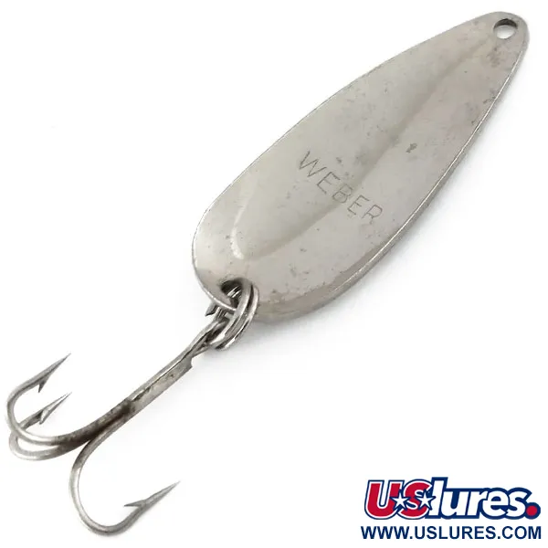 Cucharilla Weber, Níquel Martillado, 7g, Vintage, #9716