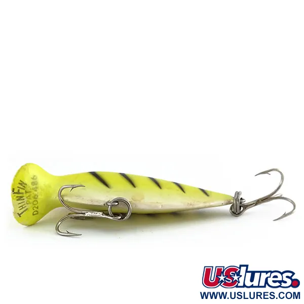 Storm Original Thin Fin UV Señuelo, Chartreuse, 5,5g, Floating, #9719