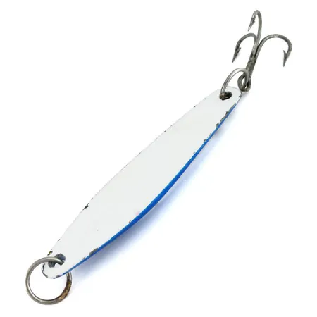 Luhr Jensen Yo-ho-ho Lura 1 Jig, Azul / Blanco, 44g, Jig Vintage, #9728