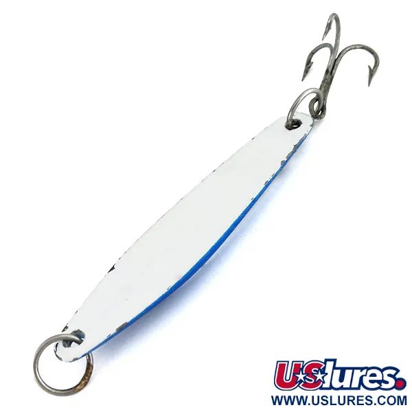 Luhr Jensen Yo-ho-ho Lura 1 Jig, Azul / Blanco, 44g, Jig Vintage, #9728