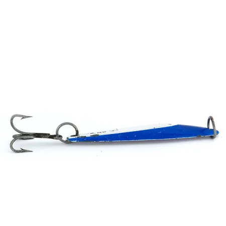 Luhr Jensen Yo-ho-ho Lura 1 Jig, Azul / Blanco, 44g, Jig Vintage, #9728