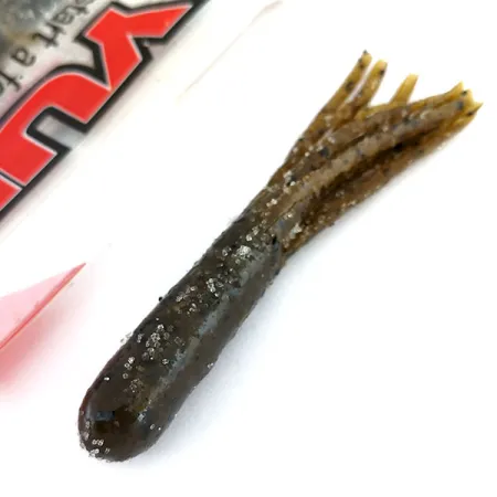 YUM Mega Tube Vinilo, Green Pumpkin, 7.5cm, LPT-Sal, #9734