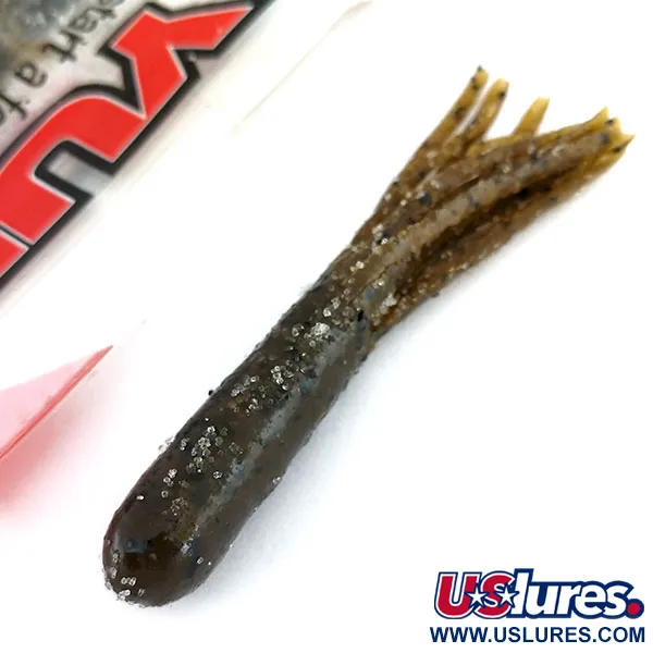 YUM Mega Tube Vinilo, Green Pumpkin, 7.5cm, LPT-Sal, #9734