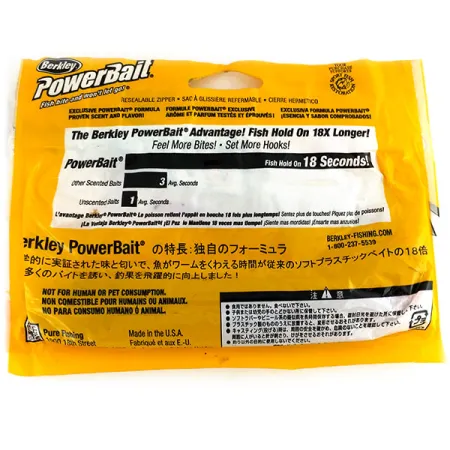 Berkley Powerbait Power Worm vinilo, Cherryseed, 25cm, #9735