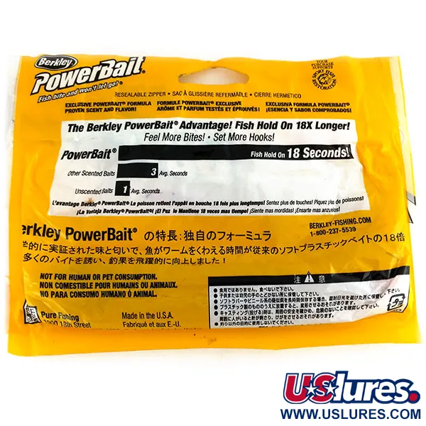 Berkley Powerbait Power Worm vinilo, Cherryseed, 25cm, #9735