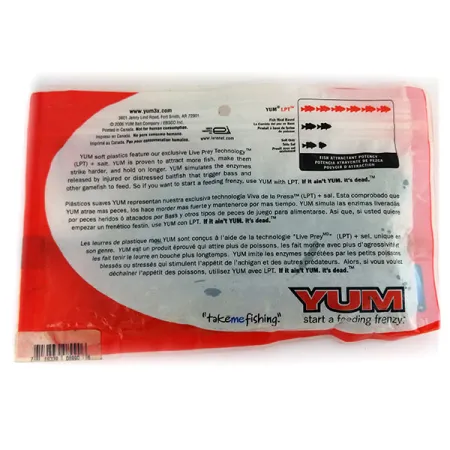 YUM Ribbontail vinilo, Watermelon seed, 19cm, salado, #9737