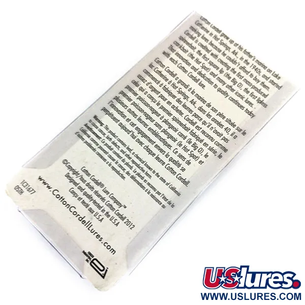 Cotton Cordell Super Spot Lipless, Naranja, 7g, Sonajero, #9744