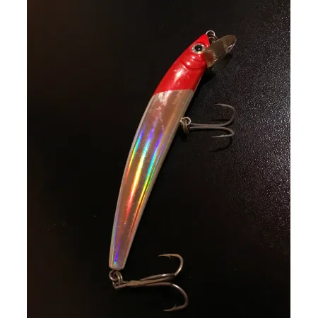 YO-ZURI CRYSTAL MINNOW (F) Minnow, Red Head, 11g, holográfico, #9766