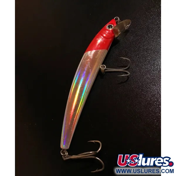 YO-ZURI CRYSTAL MINNOW (F) Minnow, Red Head, 11g, holográfico, #9766