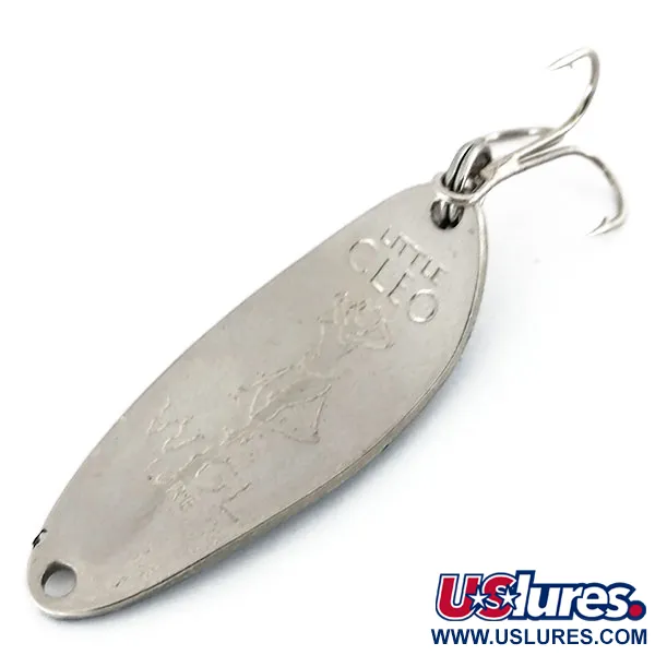 Seneca Little Cleo Cucharilla, Níquel/Azul/Rojo, 10g, Hula Dancer, #9772