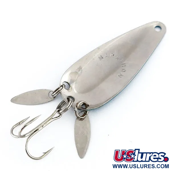 Marathon (with sonic blades) Cucharilla, Níquel/Azul, 12g, #9790