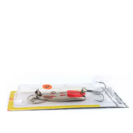 Luhr Jensen Krocodile Cucharilla, Níquel/Fire Wing, 7g, niquelada, #1003-016-0200