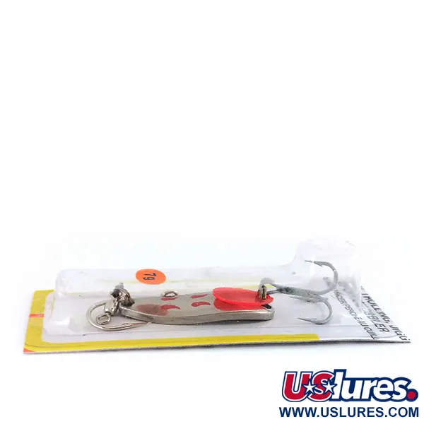 Luhr Jensen Krocodile Cucharilla, Níquel/Fire Wing, 7g, niquelada, #1003-016-0200