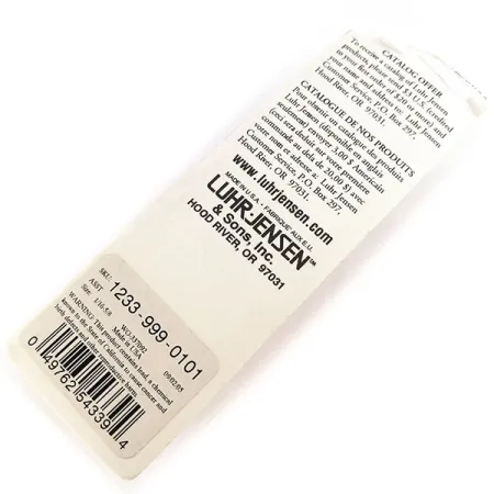 Luhr Jensen Lil' Kroc Cucharilla, Níquel martillado, 14g, Stubby, #9806