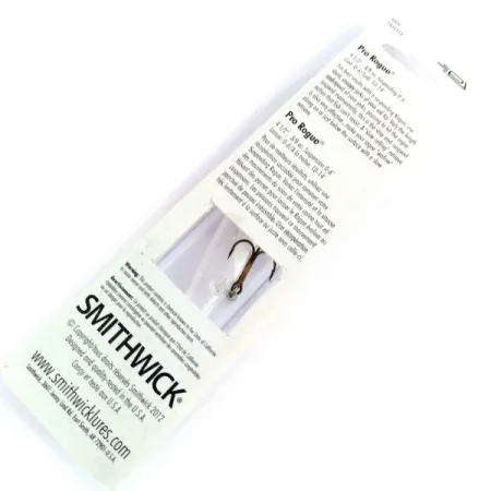 Smithwick Suspending Rattlin’ Rogue Jerkbait, Transparente/Blanco, #9808