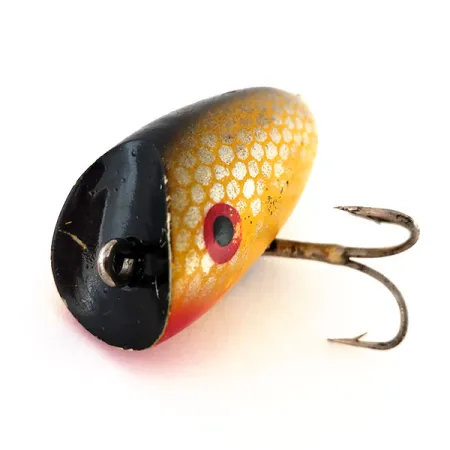 Wright & McGill Rustler Señuelo Superficie, Amarillo/Rojo, 10g, #9813