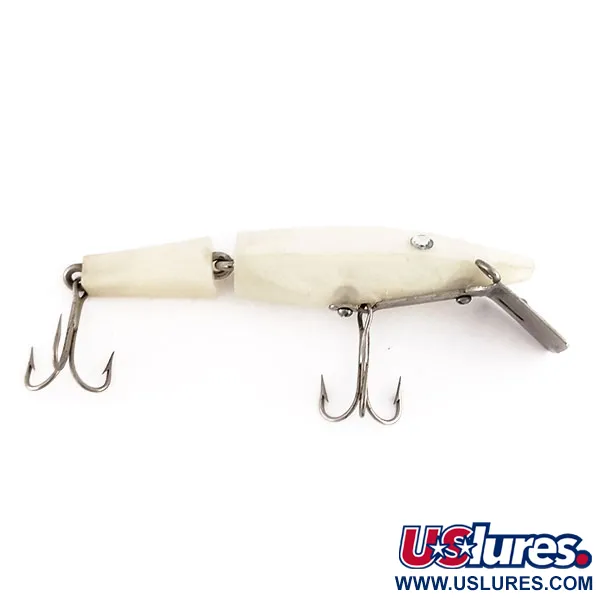 Diamond Jim Jointed Minnow Articulado, Perla, 7g, Babero Metal, #9815