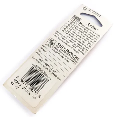 Mepps Aglia 1 Fluo UV Cucharilla, Fluo, 3.5g, Acabado UV, #9817