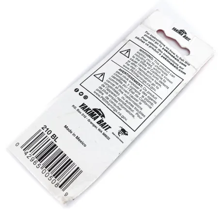 Cucharilla Worden’s Original Rooster Tail, Níquel/Negro, 4.7g, #9836