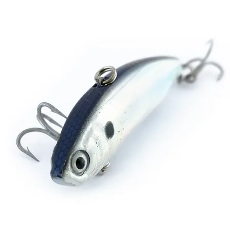 YO-ZURI Crystal VIBE Lipless, Plata/Azul, 12g, Vibración, #9843