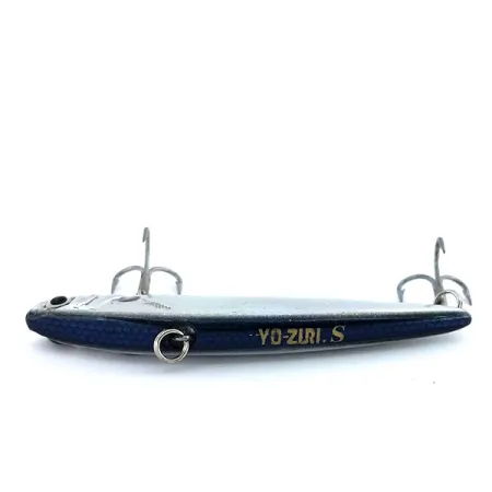 YO-ZURI Crystal VIBE Lipless, Plata/Azul, 12g, Vibración, #9843