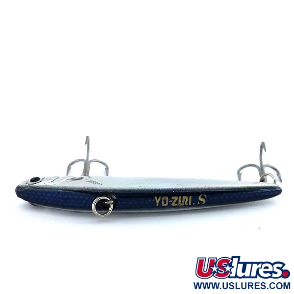 YO-ZURI Crystal VIBE Lipless, Plata/Azul, 12g, Vibración, #9843