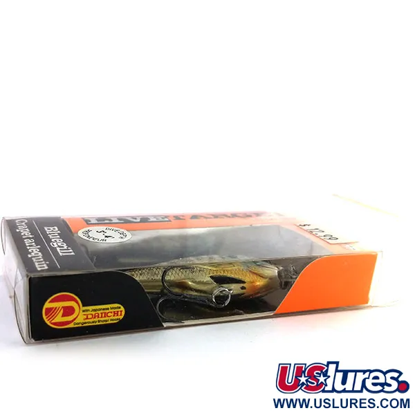 Live Target Koppers BlueGill Señuelo, Crapiet Arlequin, 7g, #9844