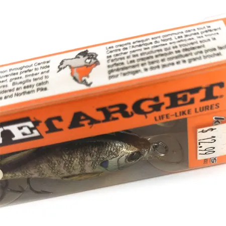 Live Target Koppers BlueGill Señuelo, Crapiet Arlequin, 7g, #9844