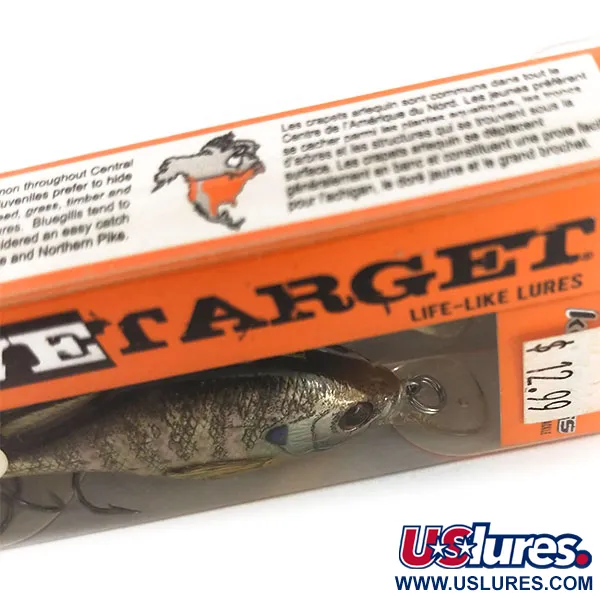 Live Target Koppers BlueGill Señuelo, Crapiet Arlequin, 7g, #9844