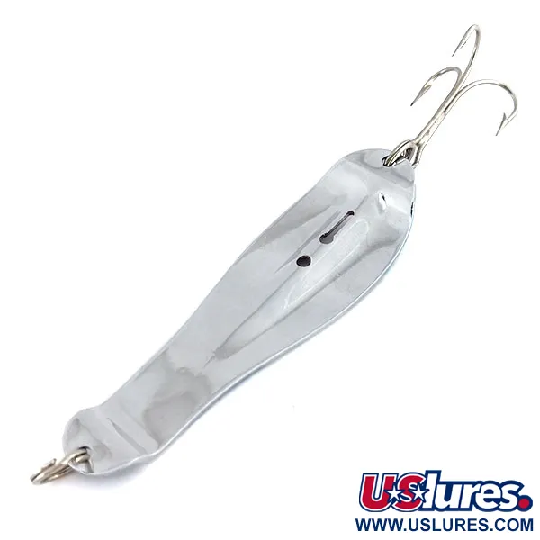 Bayou Special Cucharilla Ondulante, Níquel, 17g, Franja Roja, #9847