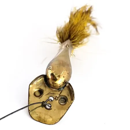 South Bend Dart-Oreno Cucharilla, Latón, 21g, Cola Plumas, #9848