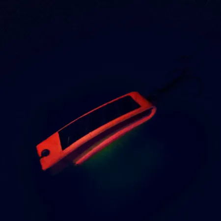 South Bend Super-Duper 506 UV Cucharilla, Naranja, 7g, UV, #9851