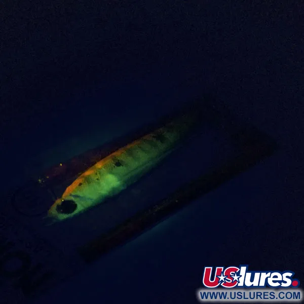 Luhr Jensen Nordic #60 Jig de lance, Metal Tiger, 56g, Vintage, #9855