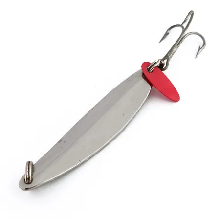 Bay de Noc Swedish Pimple Cucharilla, Níquel/Verde, 14g, Glow, #9856