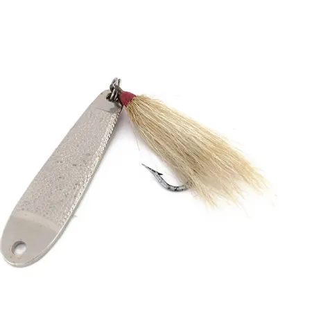 Acme Trophy Cucharilla, Níquel Martillado, 60g, Anzuelo Plumas, #9863