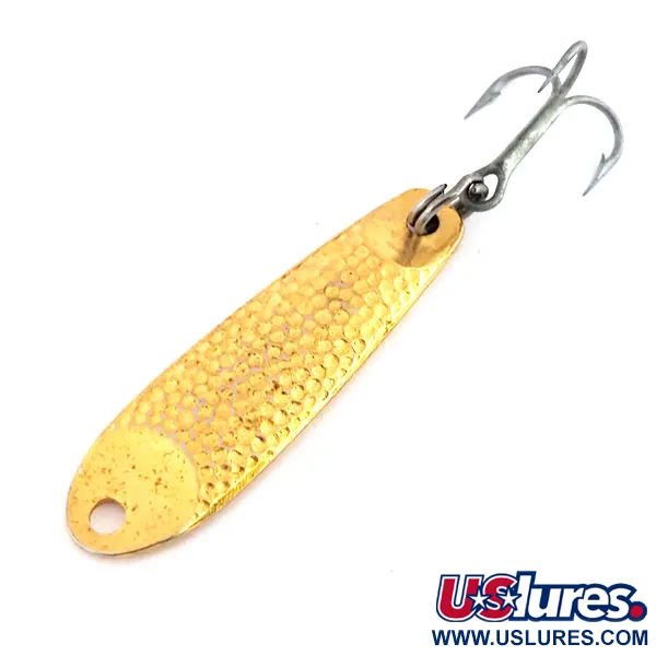 Cabela's Cucharilla Ondulante, Gold, 4.5g, Textura martillada, #9864