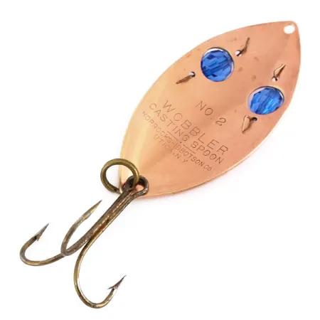 Horrocks-Ibbotson Wobbler Cucharilla, Cobre/Azul, 23g, Perlas, #9866