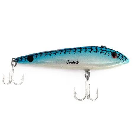 Cotton Cordell Ratt'l Spot G-finish Lipless, Azul Plata, 21g, #9867