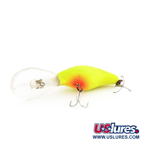 Mann's 15+ Crankbait Profundidad, Chartreuse, 14g, Glow, #9868