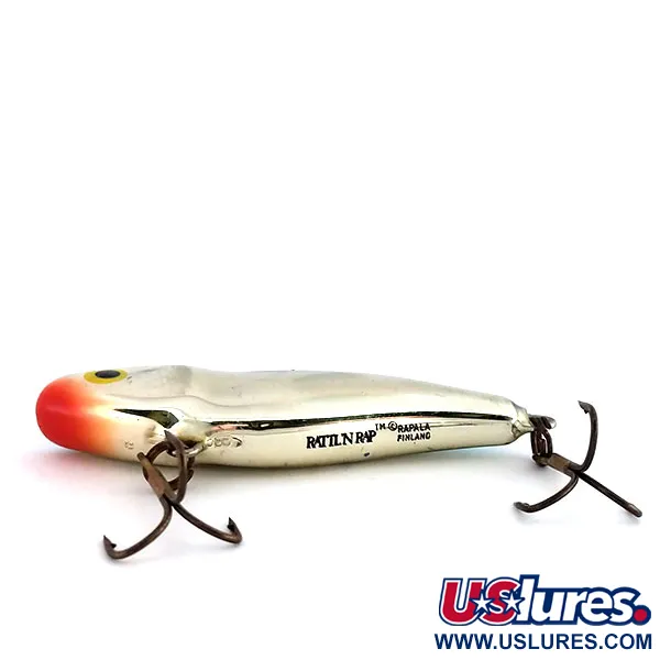 Rapala Rattl'n RAP Señuelo Hundido, Cromo Azul, 11g, Sonajero, #9872