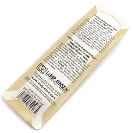 Luhr Jensen Krocodile Die #3 Cucharilla, Holographic Blue, 14g, #9874