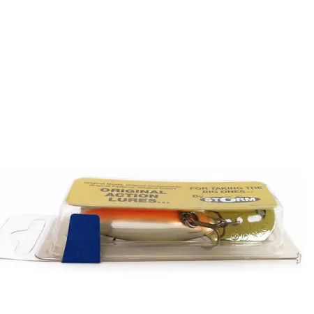 Storm Original Hot'N'Tot Señuelo, Dorado/Negro, 6.5g, Babero Metal, #9876