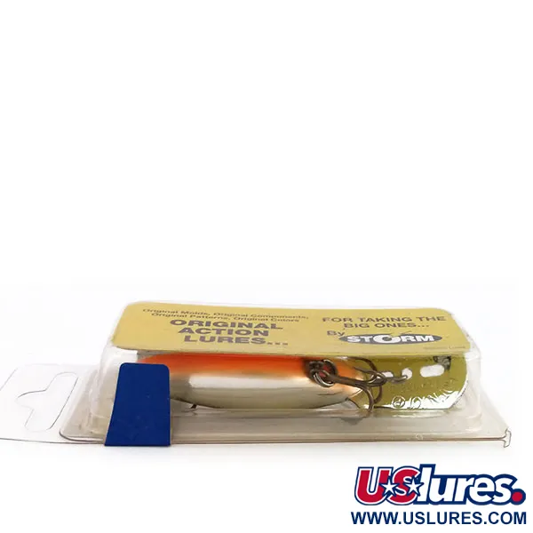 Storm Original Hot'N'Tot Señuelo, Dorado/Negro, 6.5g, Babero Metal, #9876