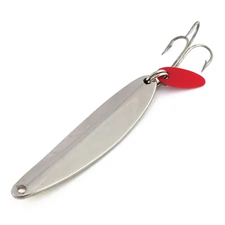 Bay de Noc Swedish Pimple Cucharilla, Níquel/Chartreuse, 14g, #9882